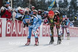 23.02.2017, Lahti, Finland (FIN): Ilaria Debertolis (ITA), Victoria Carl (GER), (l-r)  - FIS nordic world ski championships, cross-country, individual sprint, Lahti (FIN). www.nordicfocus.com. © Modica/NordicFocus. Every downloaded picture is fee-liable.