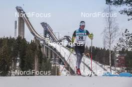 22.02.2017, Lahti, Finland (FIN): Cristian Bocancea (MDA) - FIS nordic world ski championships, cross-country, individual sprint, Lahti (FIN). www.nordicfocus.com. © NordicFocus. Every downloaded picture is fee-liable.