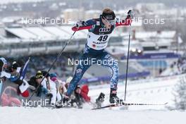 23.02.2017, Lahti, Finland (FIN): Cole Morgan (USA) - FIS nordic world ski championships, cross-country, individual sprint, Lahti (FIN). www.nordicfocus.com. © Modica/NordicFocus. Every downloaded picture is fee-liable.