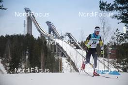 22.02.2017, Lahti, Finland (FIN): Cristian Bocancea (MDA) - FIS nordic world ski championships, cross-country, individual sprint, Lahti (FIN). www.nordicfocus.com. © NordicFocus. Every downloaded picture is fee-liable.