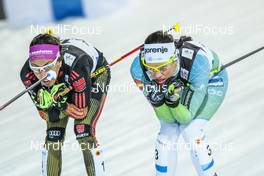 23.02.2017, Lahti, Finland (FIN): Sofie Krehl (GER), Katja Visnar (SLO), (l-r)  - FIS nordic world ski championships, cross-country, individual sprint, Lahti (FIN). www.nordicfocus.com. © Modica/NordicFocus. Every downloaded picture is fee-liable.