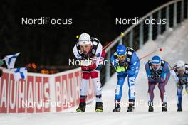 23.02.2017, Lahti, Finland (FIN): Johannes Hoesflot Klaebo (NOR), Federico Pellegrino (ITA), (l-r)  - FIS nordic world ski championships, cross-country, individual sprint, Lahti (FIN). www.nordicfocus.com. © Modica/NordicFocus. Every downloaded picture is fee-liable.