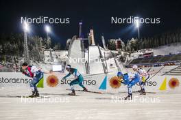 23.02.2017, Lahti, Finland (FIN): Simeon Hamilton (USA), +30+, Federico Pellegrino (ITA), Teodor Peterson (SWE), (l-r)  - FIS nordic world ski championships, cross-country, individual sprint, Lahti (FIN). www.nordicfocus.com. © Modica/NordicFocus. Every downloaded picture is fee-liable.