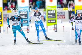 23.02.2017, Lahti, Finland (FIN): Lucas Chanavat (FRA), Matias Strandvall (FIN), (l-r)  - FIS nordic world ski championships, cross-country, individual sprint, Lahti (FIN). www.nordicfocus.com. © Modica/NordicFocus. Every downloaded picture is fee-liable.