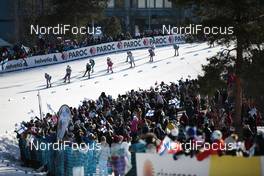 05.03.2017, Lahti, Finland (FIN): The start of the race (l-r)  - FIS nordic world ski championships, cross-country, mass men, Lahti (FIN). www.nordicfocus.com. © Modica/NordicFocus. Every downloaded picture is fee-liable.
