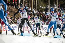 05.03.2017, Lahti, Finland (FIN): Roman Furger (SUI), Kusti Kittilae (FIN), (l-r)  - FIS nordic world ski championships, cross-country, mass men, Lahti (FIN). www.nordicfocus.com. © Modica/NordicFocus. Every downloaded picture is fee-liable.