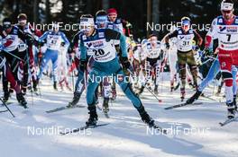 05.03.2017, Lahti, Finland (FIN): Clement Parisse (FRA), Hans Christer Holund (NOR), Jonas Dobler (GER), (l-r)  - FIS nordic world ski championships, cross-country, mass men, Lahti (FIN). www.nordicfocus.com. © Modica/NordicFocus. Every downloaded picture is fee-liable.