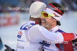 05.03.2017, Lahti, Finland (FIN): Alex Harvey  (CAN), Petter Jr. Northug (NOR) - FIS nordic world ski championships, cross-country, mass men, Lahti (FIN). www.nordicfocus.com. © Thibaut/NordicFocus. Every downloaded picture is fee-liable.