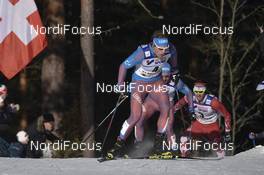 05.03.2017, Lahti, Finland (FIN): Sergey Ustiugov  (RUS), Alex Harvey  (CAN) - FIS nordic world ski championships, cross-country, mass men, Lahti (FIN). www.nordicfocus.com. © Thibaut/NordicFocus. Every downloaded picture is fee-liable.