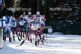 05.03.2017, Lahti, Finland (FIN): Alexey Chervotkin (RUS), Anders Gloeersen (NOR), (l-r)  - FIS nordic world ski championships, cross-country, mass men, Lahti (FIN). www.nordicfocus.com. © Modica/NordicFocus. Every downloaded picture is fee-liable.