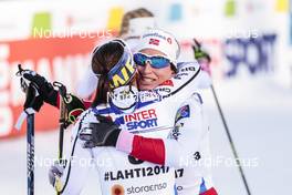 04.03.2017, Lahti, Finland (FIN): Charlotte Kalla (SWE), Marit Bjoergen (NOR), (l-r)  - FIS nordic world ski championships, cross-country, mass women, Lahti (FIN). www.nordicfocus.com. © Modica/NordicFocus. Every downloaded picture is fee-liable.