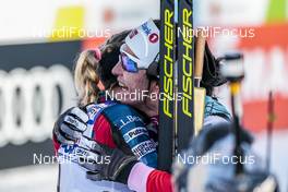 04.03.2017, Lahti, Finland (FIN): Marit Bjoergen (NOR), Jessica Diggins (USA), (l-r)  - FIS nordic world ski championships, cross-country, mass women, Lahti (FIN). www.nordicfocus.com. © Modica/NordicFocus. Every downloaded picture is fee-liable.