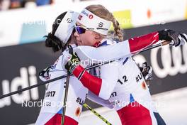 04.03.2017, Lahti, Finland (FIN): Marit Bjoergen (NOR), Ragnhild Haga (NOR), (l-r)  - FIS nordic world ski championships, cross-country, mass women, Lahti (FIN). www.nordicfocus.com. © Modica/NordicFocus. Every downloaded picture is fee-liable.