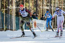 04.03.2017, Lahti, Finland (FIN): Victoria Carl (GER), Katerina Berouskova (CZE), (l-r)  - FIS nordic world ski championships, cross-country, mass women, Lahti (FIN). www.nordicfocus.com. © Modica/NordicFocus. Every downloaded picture is fee-liable.
