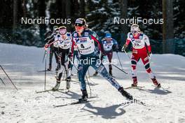 04.03.2017, Lahti, Finland (FIN): Jessica Diggins (USA), Teresa Stadlober (AUT), Ragnhild Haga (NOR), (l-r)  - FIS nordic world ski championships, cross-country, mass women, Lahti (FIN). www.nordicfocus.com. © Modica/NordicFocus. Every downloaded picture is fee-liable.