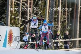 04.03.2017, Lahti, Finland (FIN): Stefanie Boehler (GER), Yulia Tchekaleva (RUS), (l-r)  - FIS nordic world ski championships, cross-country, mass women, Lahti (FIN). www.nordicfocus.com. © Modica/NordicFocus. Every downloaded picture is fee-liable.