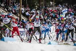 04.03.2017, Lahti, Finland (FIN): Stefanie Boehler (GER), Nathalie Von Siebenthal (SUI), (l-r)  - FIS nordic world ski championships, cross-country, mass women, Lahti (FIN). www.nordicfocus.com. © Modica/NordicFocus. Every downloaded picture is fee-liable.