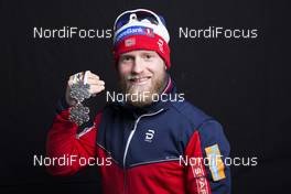 01.03.2017, Lahti, Finland (FIN): Martin Johnsrud Sundby (NOR) - FIS nordic world ski championships, cross-country, medals, Lahti (FIN). www.nordicfocus.com. © Modica/NordicFocus. Every downloaded picture is fee-liable.