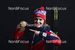 23.02.2017, Lahti, Finland (FIN): Maiken Caspersen Falla (NOR) - FIS nordic world ski championships, cross-country, medals, Lahti (FIN). www.nordicfocus.com. © NordicFocus. Every downloaded picture is fee-liable.