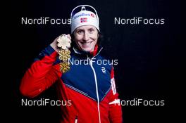 23.02.2017, Lahti, Finland (FIN): Marit Bjoergen (NOR) - FIS nordic world ski championships, cross-country, medals, Lahti (FIN). www.nordicfocus.com. © Modica/NordicFocus. Every downloaded picture is fee-liable.