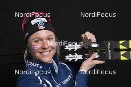 23.02.2017, Lahti, Finland (FIN): Sadie Bjornsen (USA) - FIS nordic world ski championships, cross-country, medals, Lahti (FIN). www.nordicfocus.com. © Modica/NordicFocus. Every downloaded picture is fee-liable.