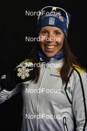 25.02.2017, Lahti, Finland (FIN): Charlotte Kalla (SWE) - FIS nordic world ski championships, cross-country, medals, Lahti (FIN). www.nordicfocus.com. © Thibaut/NordicFocus. Every downloaded picture is fee-liable.