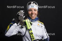23.02.2017, Lahti, Finland (FIN): Charlotte Kalla (SWE) - FIS nordic world ski championships, cross-country, medals, Lahti (FIN). www.nordicfocus.com. © Modica/NordicFocus. Every downloaded picture is fee-liable.