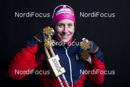 04.03.2017, Lahti, Finland (FIN): Marit Bjoergen (NOR) - FIS nordic world ski championships, cross-country, medals, Lahti (FIN). www.nordicfocus.com. © Modica/NordicFocus. Every downloaded picture is fee-liable.