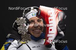 23.02.2017, Lahti, Finland (FIN): Charlotte Kalla (SWE) - FIS nordic world ski championships, cross-country, medals, Lahti (FIN). www.nordicfocus.com. © Modica/NordicFocus. Every downloaded picture is fee-liable.