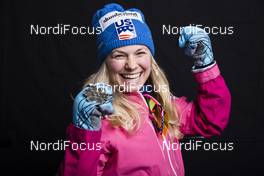 23.02.2017, Lahti, Finland (FIN): Jessica Diggins (USA) - FIS nordic world ski championships, cross-country, medals, Lahti (FIN). www.nordicfocus.com. © NordicFocus. Every downloaded picture is fee-liable.