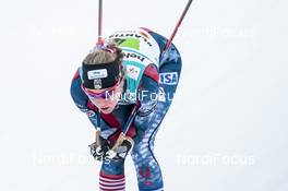 02.03.2017, Lahti, Finland (FIN): Sadie Bjornsen (USA) - FIS nordic world ski championships, cross-country, 4x5km women, Lahti (FIN). www.nordicfocus.com. © Modica/NordicFocus. Every downloaded picture is fee-liable.