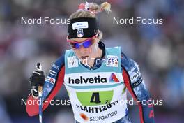02.03.2017, Lahti, Finland (FIN): Sadie Bjornsen (USA) - FIS nordic world ski championships, cross-country, 4x5km women, Lahti (FIN). www.nordicfocus.com. © Thibaut/NordicFocus. Every downloaded picture is fee-liable.