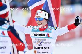 02.03.2017, Lahti, Finland (FIN): Marit Bjoergen (NOR) - FIS nordic world ski championships, cross-country, 4x5km women, Lahti (FIN). www.nordicfocus.com. © Thibaut/NordicFocus. Every downloaded picture is fee-liable.