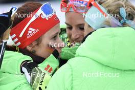 02.03.2017, Lahti, Finland (FIN): Katharina Hennig (GER), Nicole Fessel (GER) - FIS nordic world ski championships, cross-country, 4x5km women, Lahti (FIN). www.nordicfocus.com. © Thibaut/NordicFocus. Every downloaded picture is fee-liable.