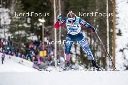 02.03.2017, Lahti, Finland (FIN): Jessica Diggins (USA) - FIS nordic world ski championships, cross-country, 4x5km women, Lahti (FIN). www.nordicfocus.com. © Modica/NordicFocus. Every downloaded picture is fee-liable.