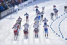 25.02.2017, Lahti, Finland (FIN): (l-r)  - FIS nordic world ski championships, cross-country, skiathlon women, Lahti (FIN). www.nordicfocus.com. © Thibaut/NordicFocus. Every downloaded picture is fee-liable.