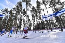 25.02.2017, Lahti, Finland (FIN): Astrid Uhrenholdt Jacobsen (NOR), Anne Kylloenen (FIN) - FIS nordic world ski championships, cross-country, skiathlon women, Lahti (FIN). www.nordicfocus.com. © Thibaut/NordicFocus. Every downloaded picture is fee-liable.