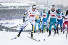 26.02.2017, Lahti, Finland (FIN): Emil Joensson (SWE), Richard Jouve (FRA), (l-r)  - FIS nordic world ski championships, cross-country, team sprint, Lahti (FIN). www.nordicfocus.com. © Modica/NordicFocus. Every downloaded picture is fee-liable.