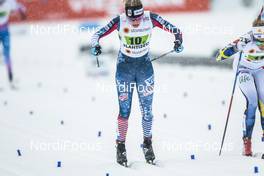 26.02.2017, Lahti, Finland (FIN): Jessica Diggins (USA) - FIS nordic world ski championships, cross-country, team sprint, Lahti (FIN). www.nordicfocus.com. © Modica/NordicFocus. Every downloaded picture is fee-liable.