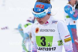 26.02.2017, Lahti, Finland (FIN): Kerttu Niskanen (FIN) - FIS nordic world ski championships, cross-country, team sprint, Lahti (FIN). www.nordicfocus.com. © Modica/NordicFocus. Every downloaded picture is fee-liable.