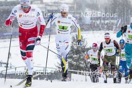 26.02.2017, Lahti, Finland (FIN): Teodor Peterson (SWE) - FIS nordic world ski championships, cross-country, team sprint, Lahti (FIN). www.nordicfocus.com. © Modica/NordicFocus. Every downloaded picture is fee-liable.