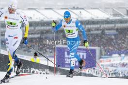 26.02.2017, Lahti, Finland (FIN): Federico Pellegrino (ITA) - FIS nordic world ski championships, cross-country, team sprint, Lahti (FIN). www.nordicfocus.com. © Modica/NordicFocus. Every downloaded picture is fee-liable.