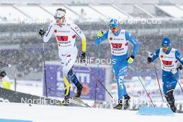 26.02.2017, Lahti, Finland (FIN): Emil Joensson (SWE), Dietmar Noeckler (ITA), (l-r)  - FIS nordic world ski championships, cross-country, team sprint, Lahti (FIN). www.nordicfocus.com. © Modica/NordicFocus. Every downloaded picture is fee-liable.