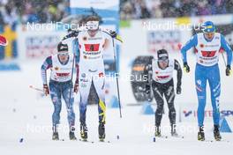 26.02.2017, Lahti, Finland (FIN): Emil Joensson (SWE), Dietmar Noeckler (ITA), (l-r)  - FIS nordic world ski championships, cross-country, team sprint, Lahti (FIN). www.nordicfocus.com. © Modica/NordicFocus. Every downloaded picture is fee-liable.