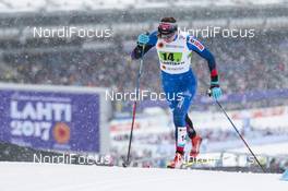 26.02.2017, Lahti, Finland (FIN): Justyna Kowalczyk (POL) - FIS nordic world ski championships, cross-country, team sprint, Lahti (FIN). www.nordicfocus.com. © Modica/NordicFocus. Every downloaded picture is fee-liable.
