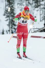 25.11.2017, Ruka, Finland (FIN): Anastasia Kirillova (BLR) - FIS world cup cross-country, 10km women, Ruka (FIN). www.nordicfocus.com. © Modica/NordicFocus. Every downloaded picture is fee-liable.