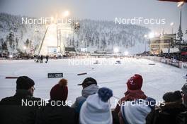 25.11.2017, Ruka, Finland (FIN): Spectators in Ruka's venue   - FIS world cup cross-country, 10km women, Ruka (FIN). www.nordicfocus.com. © Modica/NordicFocus. Every downloaded picture is fee-liable.