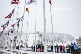 25.11.2017, Ruka, Finland (FIN):  The Stadium in Ruka - FIS world cup cross-country, 10km women, Ruka (FIN). www.nordicfocus.com. © Modica/NordicFocus. Every downloaded picture is fee-liable.