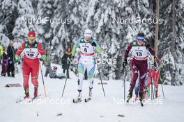 24.11.2017, Ruka, Finland (FIN): Anastasia Kirillova (BLR), Katja Visnar (SLO), Yulia Belorukova (RUS), (l-r)  - FIS world cup cross-country, individual sprint, Ruka (FIN). www.nordicfocus.com. © Modica/NordicFocus. Every downloaded picture is fee-liable.