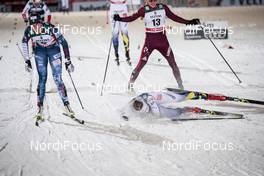 24.11.2017, Ruka, Finland (FIN): Sadie Bjornsen (USA), Stina Nilsson (SWE), Yulia Belorukova (RUS), (l-r)  - FIS world cup cross-country, individual sprint, Ruka (FIN). www.nordicfocus.com. © Modica/NordicFocus. Every downloaded picture is fee-liable.